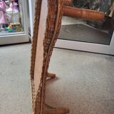 Tray on rattan legs