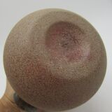 small vase glazed glass art-deco style