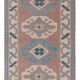 Tapis de couloir turc vintage 80x380 cm