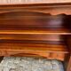 Large bar counter furniture 233 cm buffet in solid cherry wood 1970