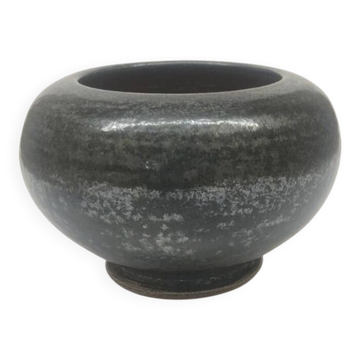 Vase céramique émaillée signée Pitot