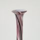large vase in purple and white opaline Murano style 1960