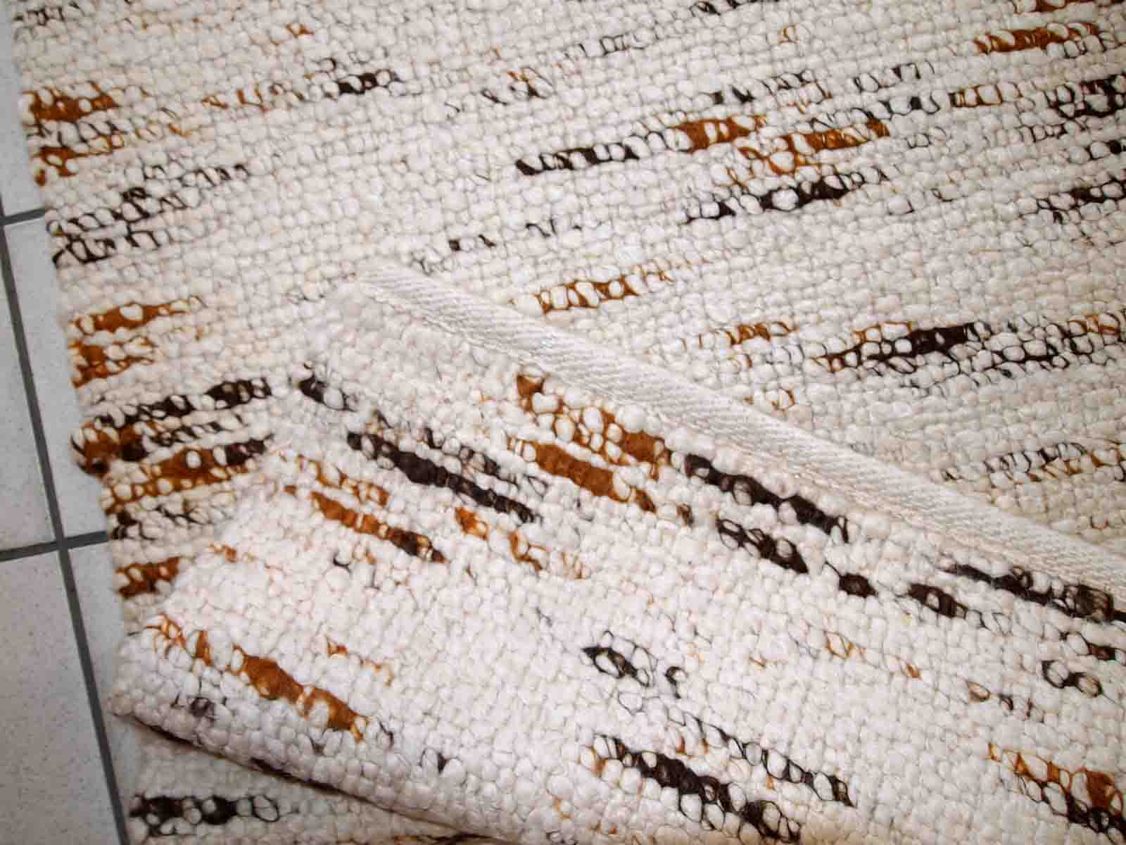 Handmade Indian vintage carpet 90cm x 375cm 1980s, 1C714