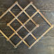 Vintage Trivet JACQUES ADNET Extendable Silver-Plated Metal 1950 Wine
