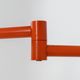 Applique murale orange "Skala" par Jo Hammerborg