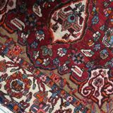 Handmade vintage Persian style Mahal rug 142cm x 204cm 1950s