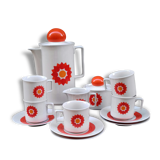 Coffee and soup seventies's service