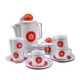 Coffee and soup seventies's service