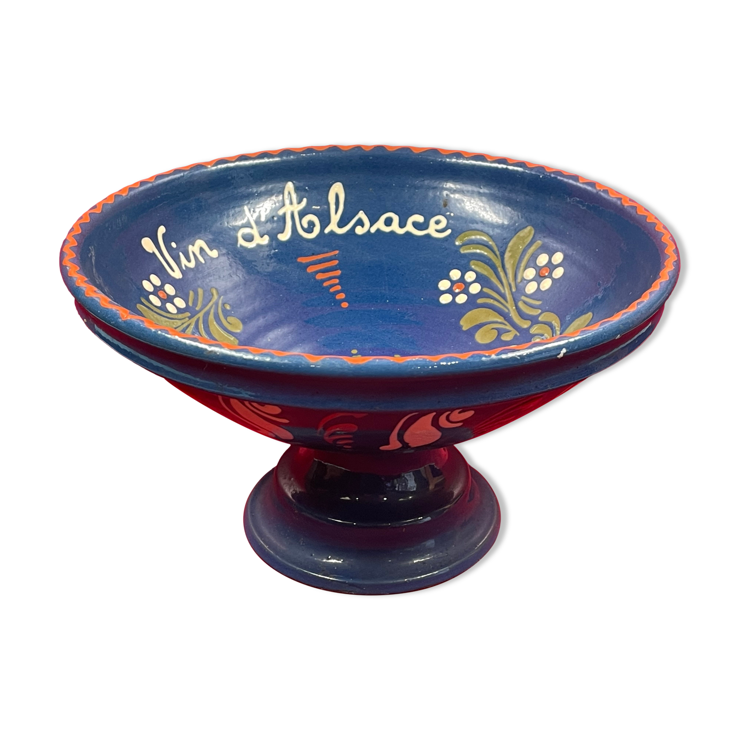 Compotier vin d'Alsace Koehly grès d'Alsace