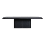 Coffee table (DS 3011) with mirror glass & leather from De Sede