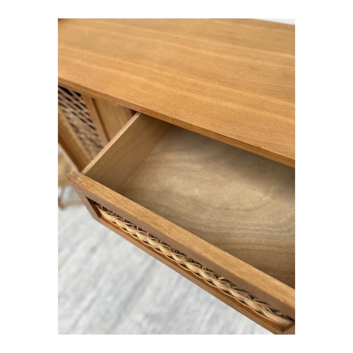 Rattan cabinet