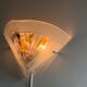 Simple Murano glass wall light, Design/One, 1970s, Germany