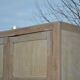 Parisian cabinet in raw wood