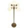 Space Age Brass Sputnik Floor Lamp by Kamenicky Senov / Preciosa, 1970s