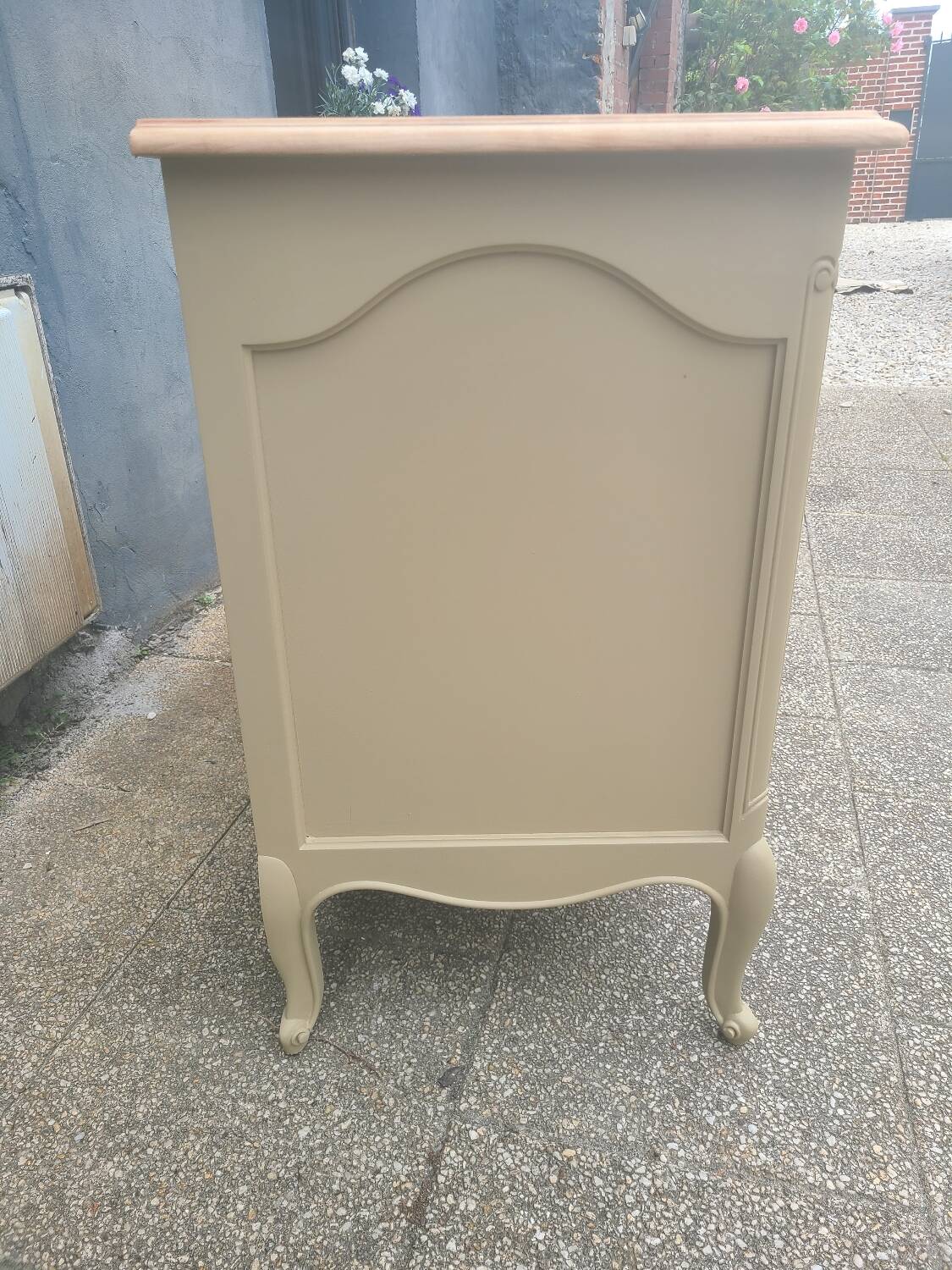 Renovated crossbow chest of drawers