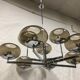 9 lights chandelier from Sciolari 1970