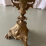 Chandelier en laiton vintage