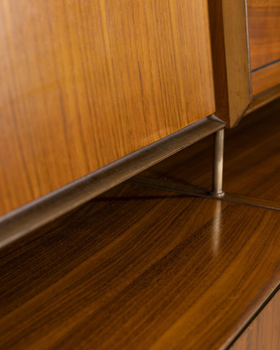 Vintage 1970s teak sideboard, designed by Barovero