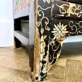 Black lacquered Chinese cabinet 19th century