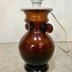 Vintage Italian Murano glass amphora-shaped table lamp, 1950s