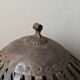 Wrought iron birdcage handmade in India.