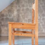 Set of 4 NC Sweden pine chairs, 1970