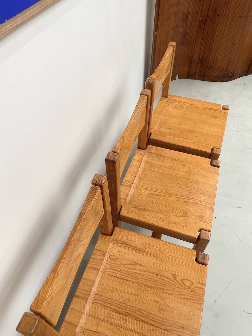 Table pin et chaises « hongisto » Ilmari Tapiovaara
