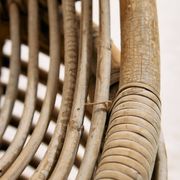 Rattan and bamboo set, Set of 2