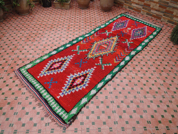 Azilal hallway carpet 285 x 103 cm