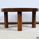 Small Salon Table in Ceramic by Vallauris, signed R.Capron, Collection Les Herbiers - 1960