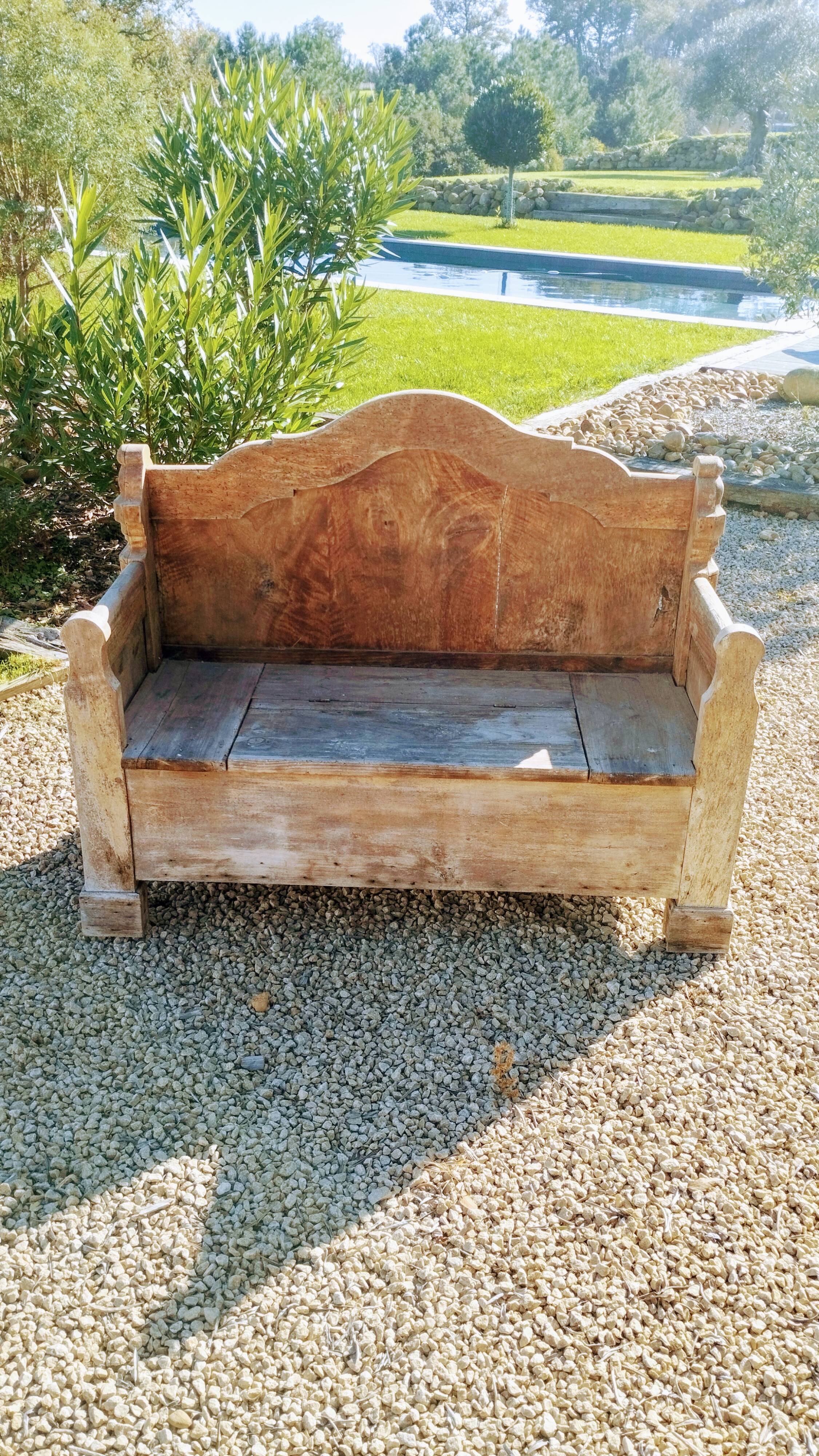 Rustic bench