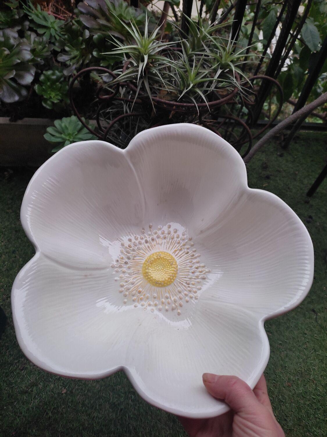 Saladier fleur d'églantine