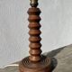 Art Deco wooden lamp base in the style of Charles Dudouyt.