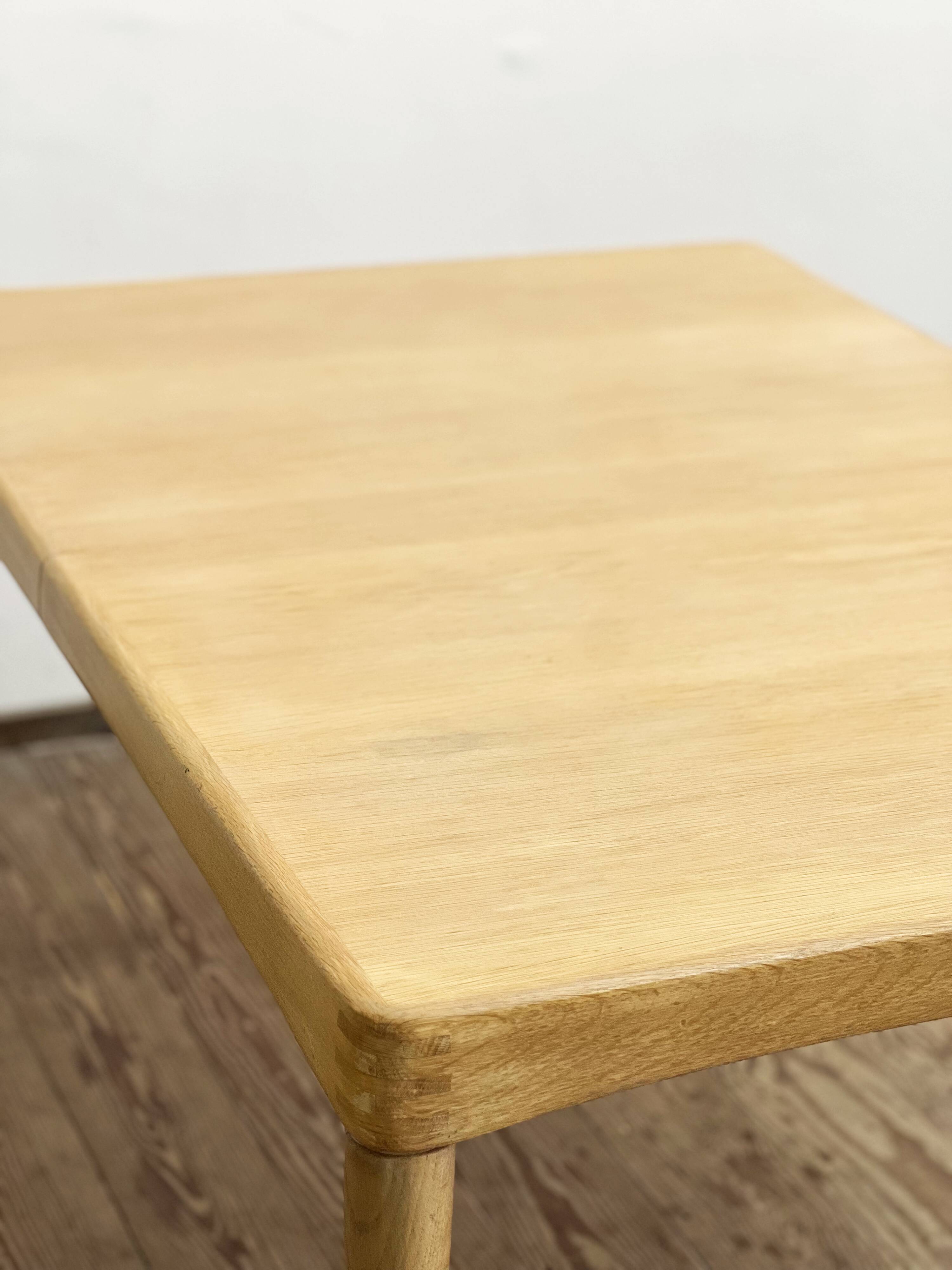 Mid-Century Modern Extendable Dining Table in Oak Wood by H.W. Klein for Bramin, 1960