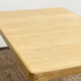 Mid-Century Modern Extendable Dining Table in Oak Wood by H.W. Klein for Bramin, 1960