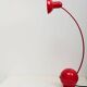 Memphis red desk lamp, 1970s