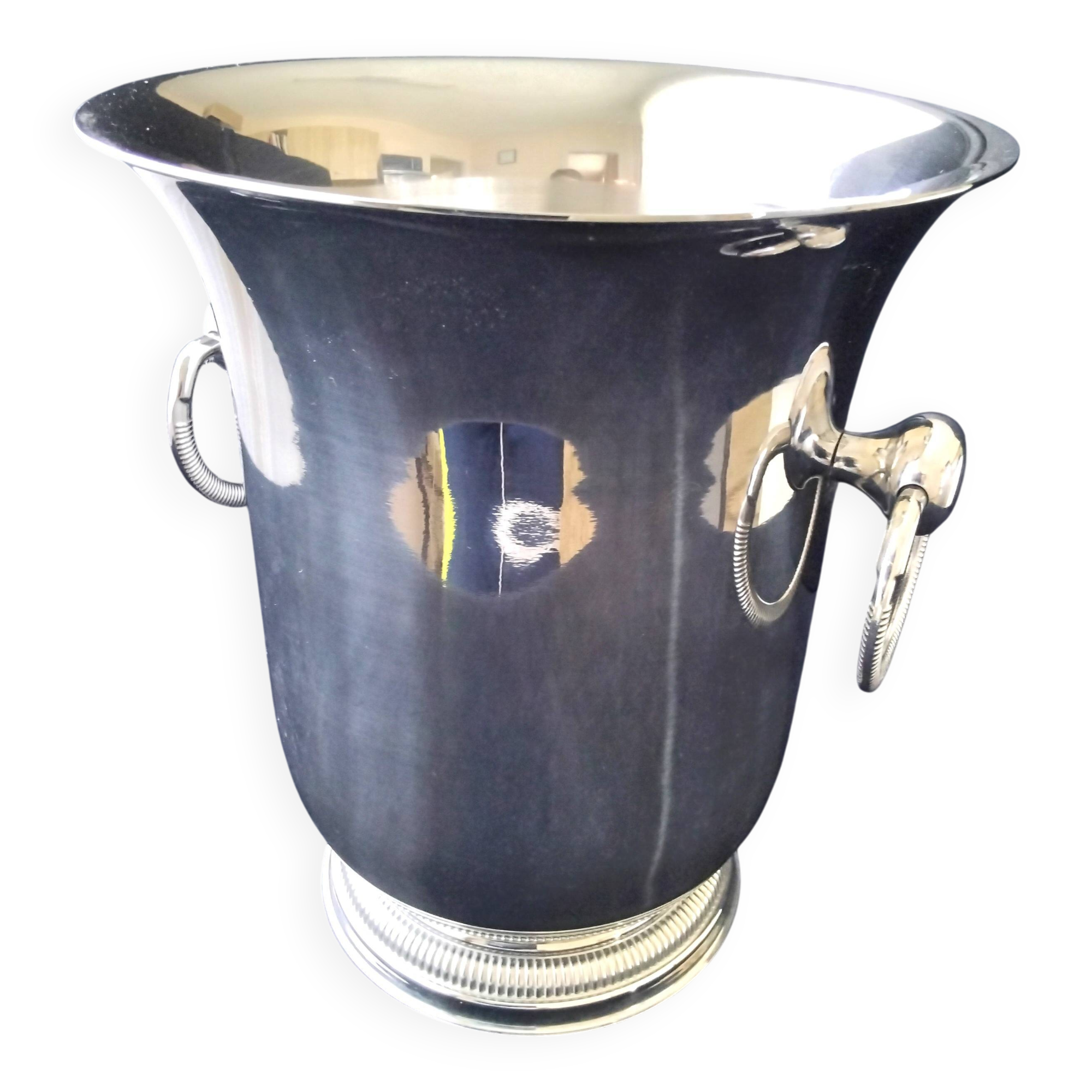 Stainless steel champagne bucket Jean Couzon