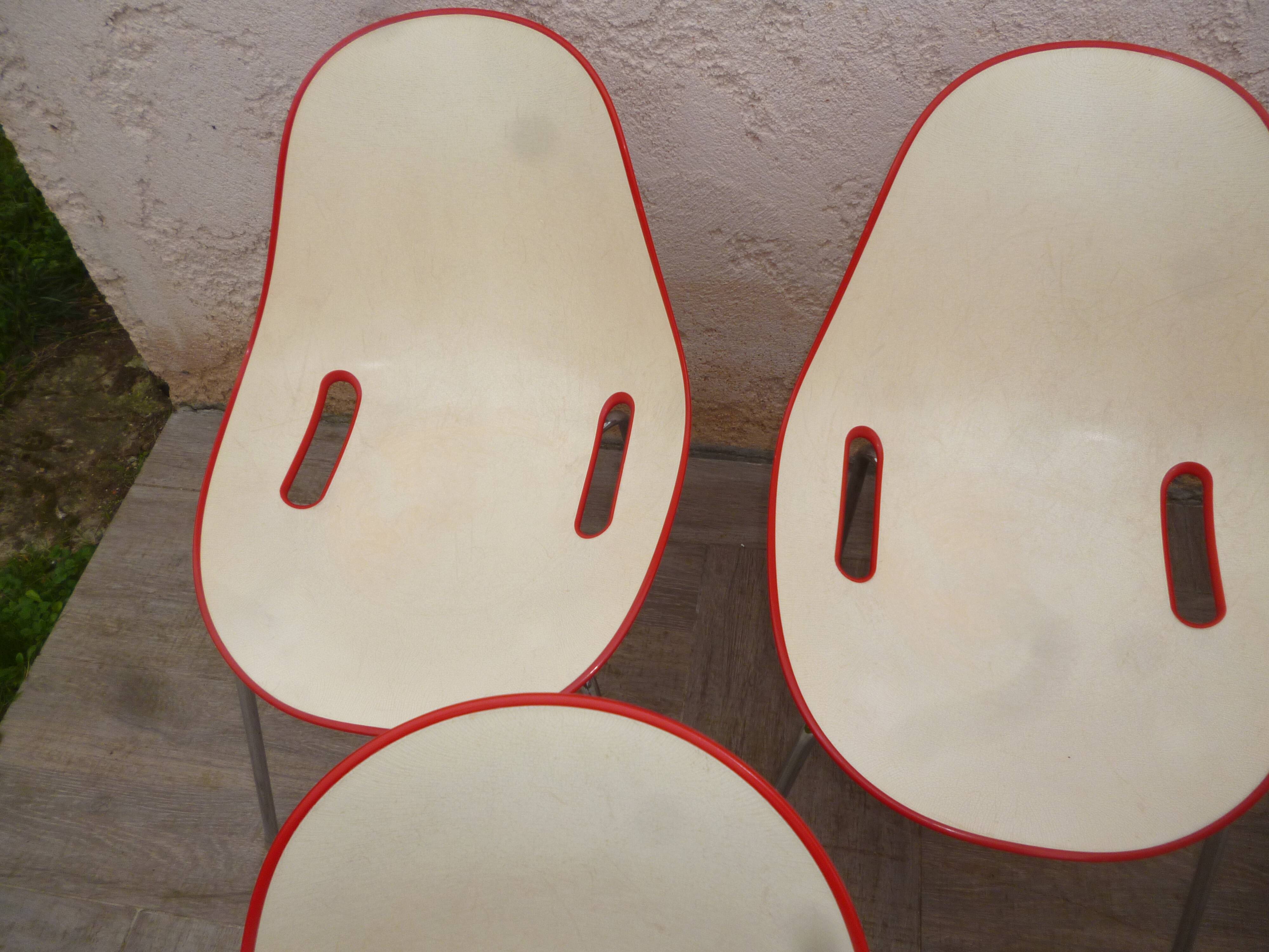 Lot Sofline design chairs