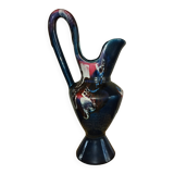 Deep blue Vallauris vase