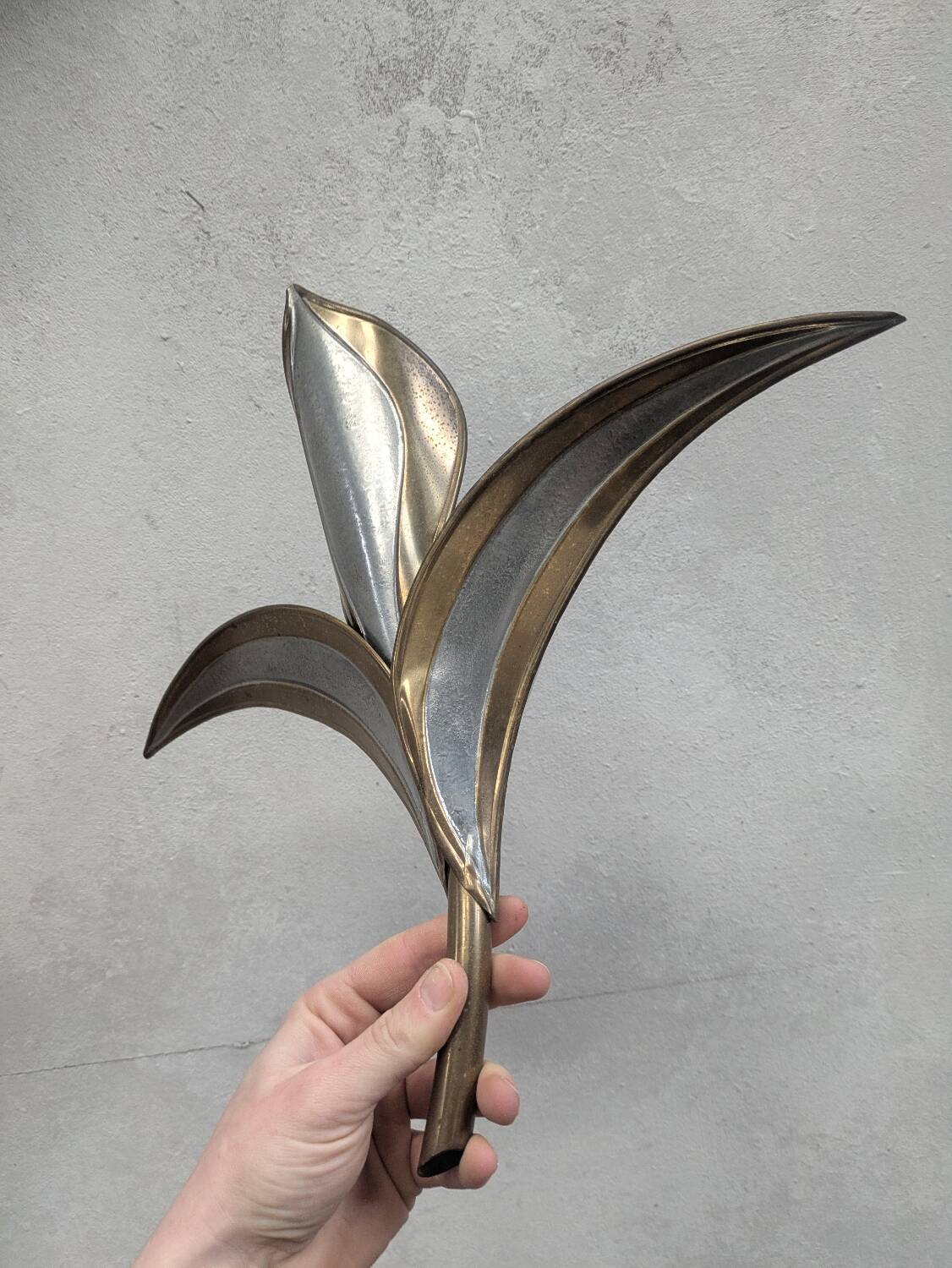 Pair of Henri Fernandez wall lights