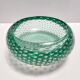 Aquamarine Bullicante Murano Glass Ashtray - Trinket Bowl