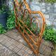 Bamboo and rattan headboard 160cm vintage 1960