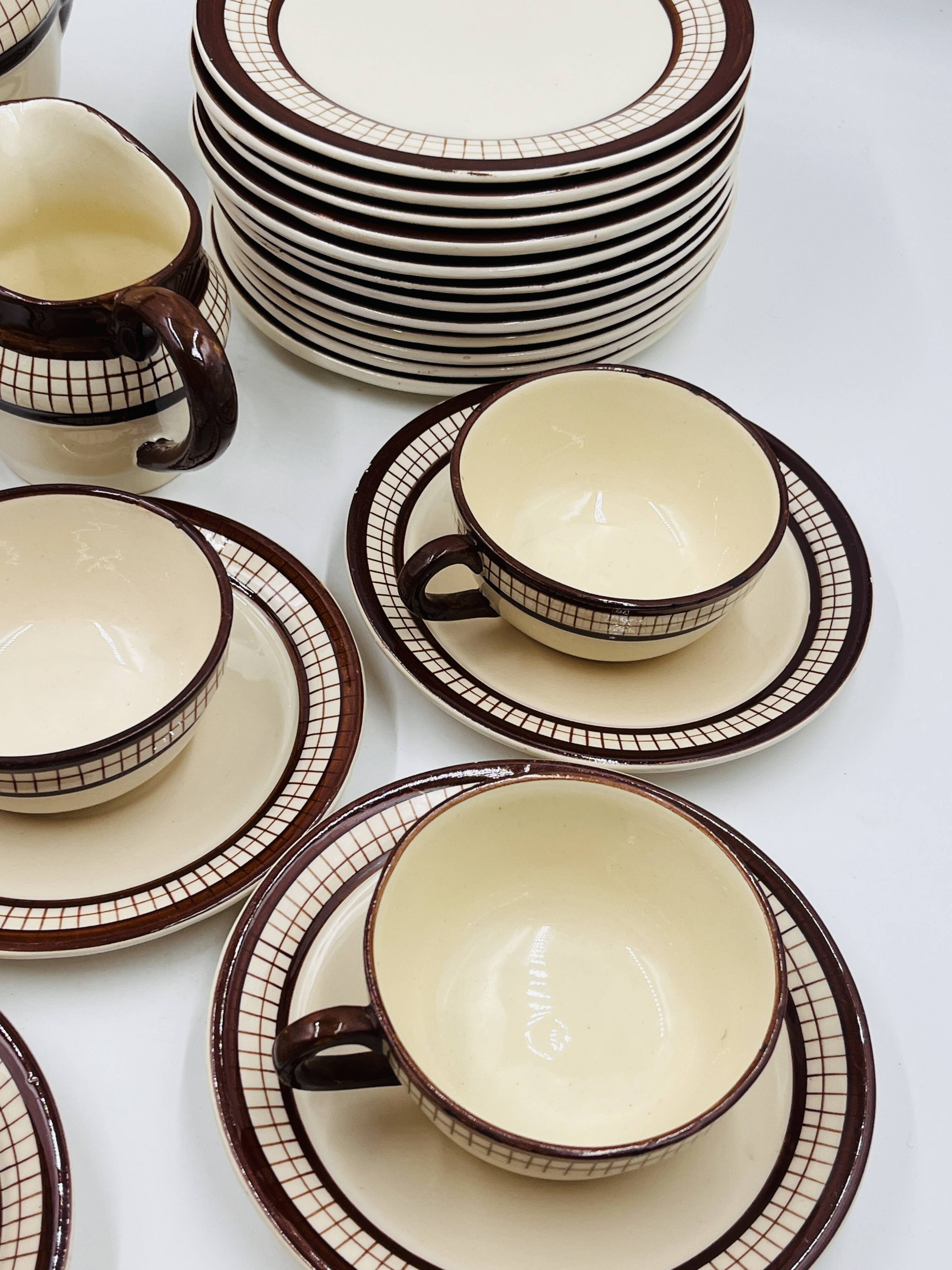 Vintage breakfast service