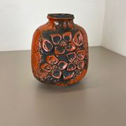 Fat Lava Ceramic Pottery Vase Heinz Siery Carstens Tönnieshof, Germany, 1970s