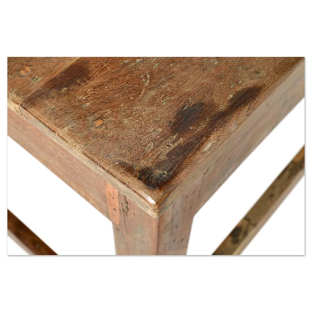 Large solid wood work table (245 x 80 x 90cm)