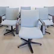 Vintage Michigan Office Chairs by Geoffrey Harcourt for Artifort, 1980s, Set of 6