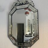 Venetian Murano mirror, late 19th century - 95 x 52 cm