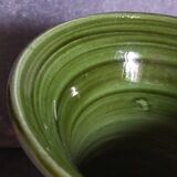Vintage ceramic diabolo vase from the 1950s