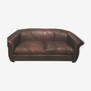 Leather sofa