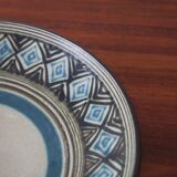 Assiette en céramique d’Eva Kumpmann, années 1960